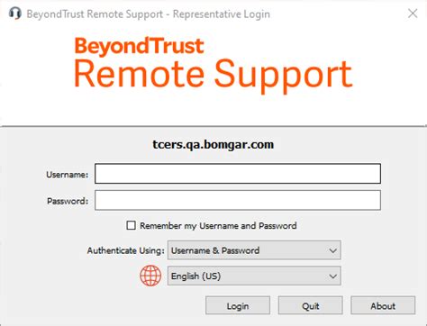 REP Console Login .